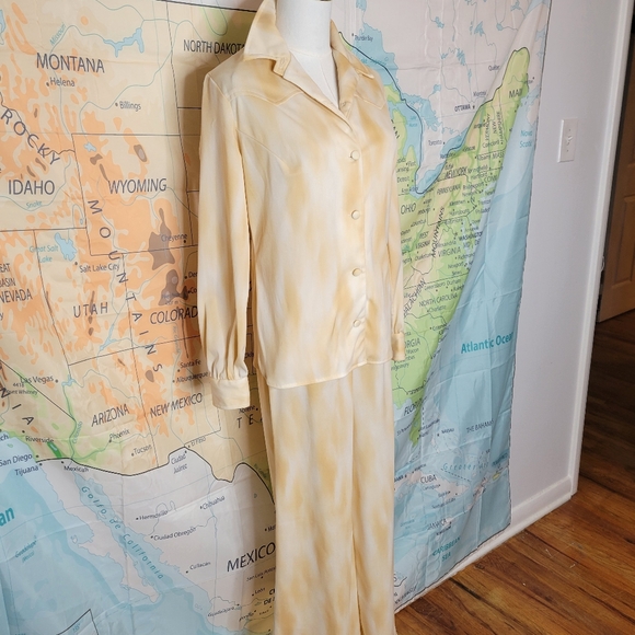 Vintage 1970s Western Women's Leisuresuit - Picture 5 of 16